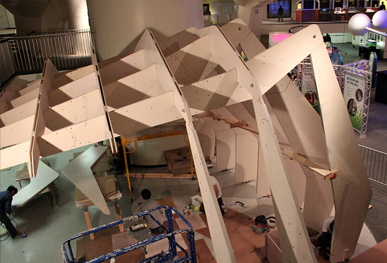 Maker Space under construction