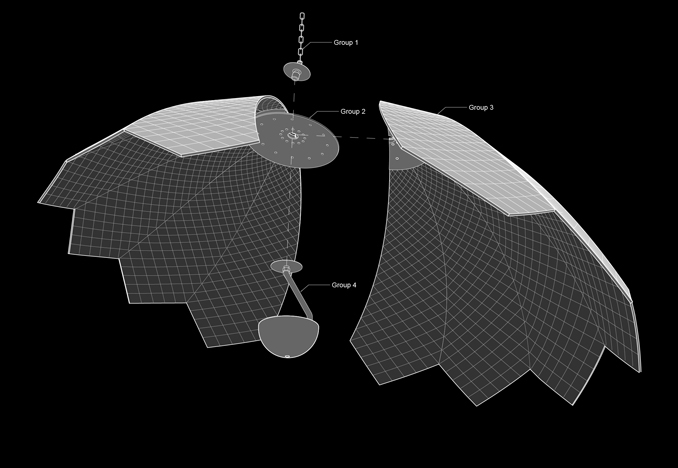 Sound dome assembly diagram