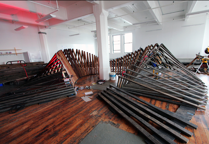 Fabrication of Heartwalk
