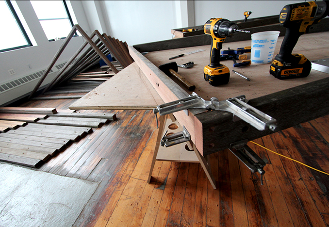Fabrication of Heartwalk